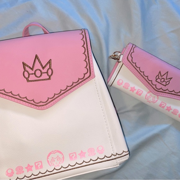 Danielle Nicole Handbags - princess peach backpack